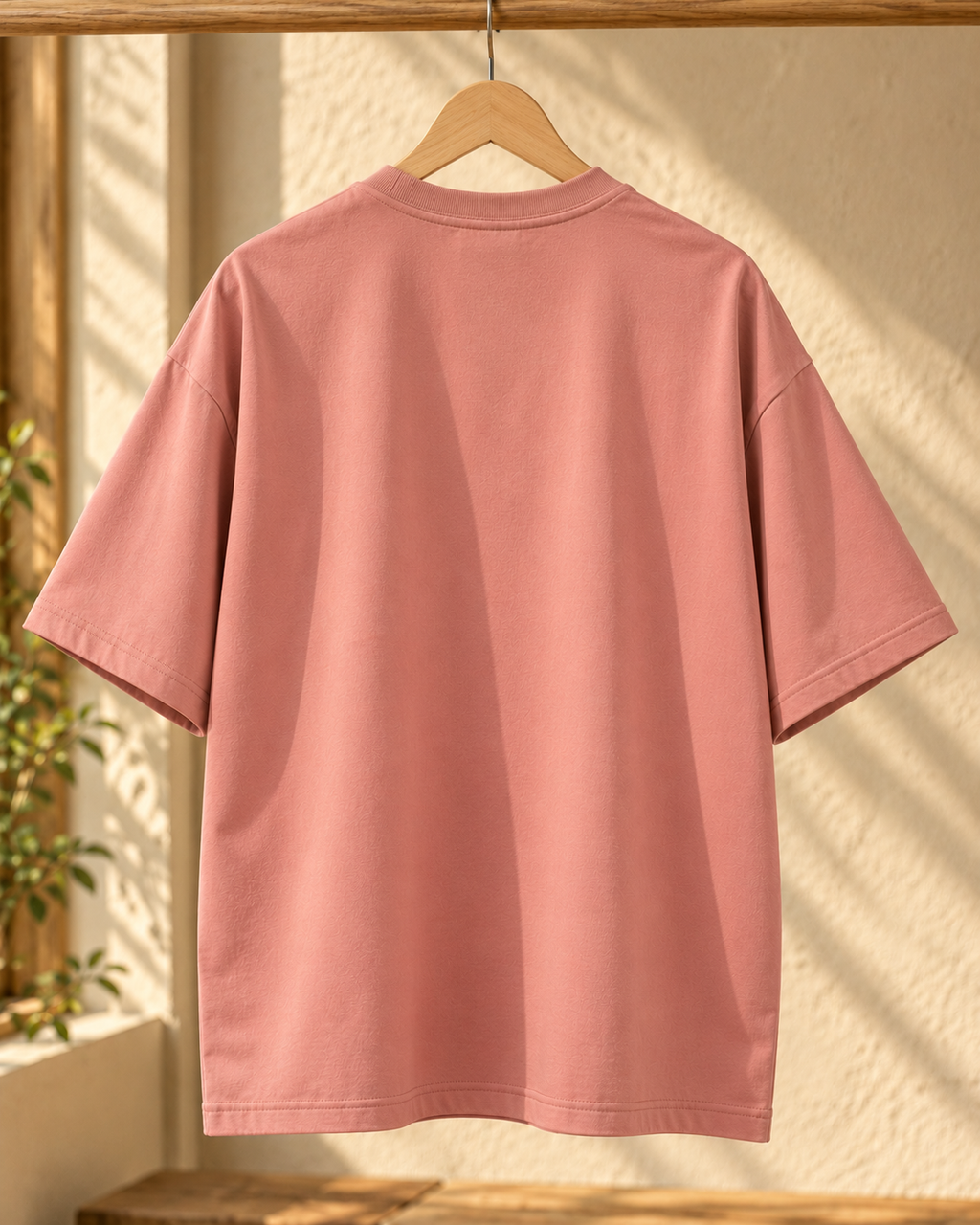 FUNTROOS Pink Oversized T-Shirt | 240 GSM Cotton