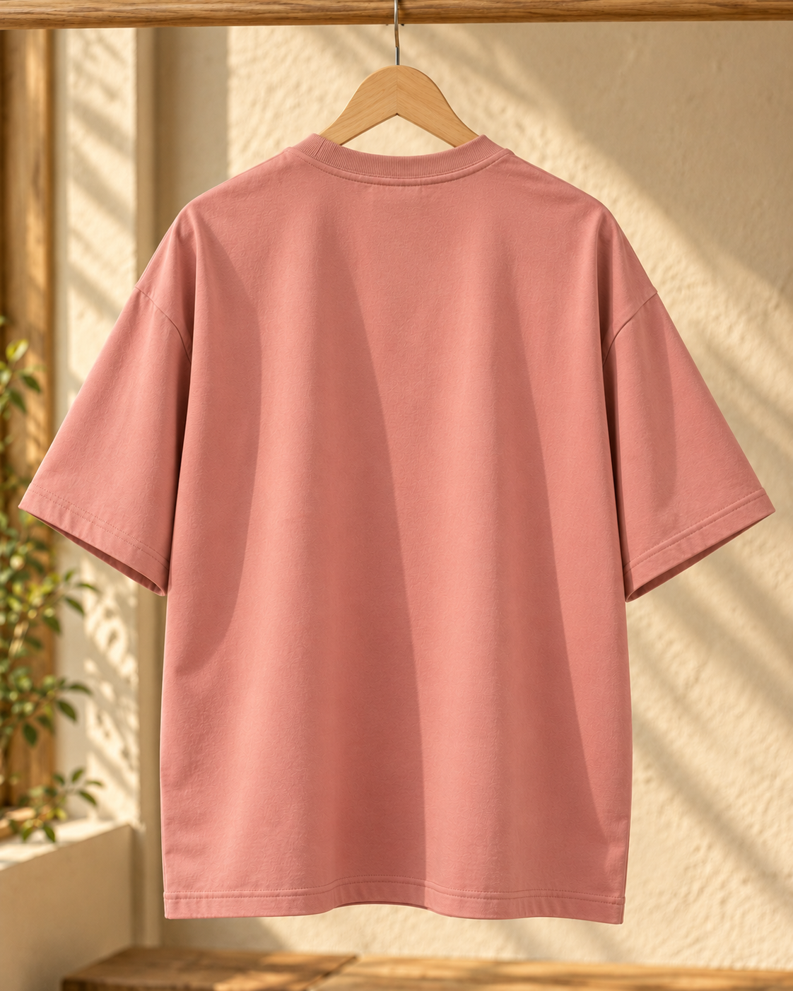FUNTROOS Pink Oversized T-Shirt | 240 GSM Cotton