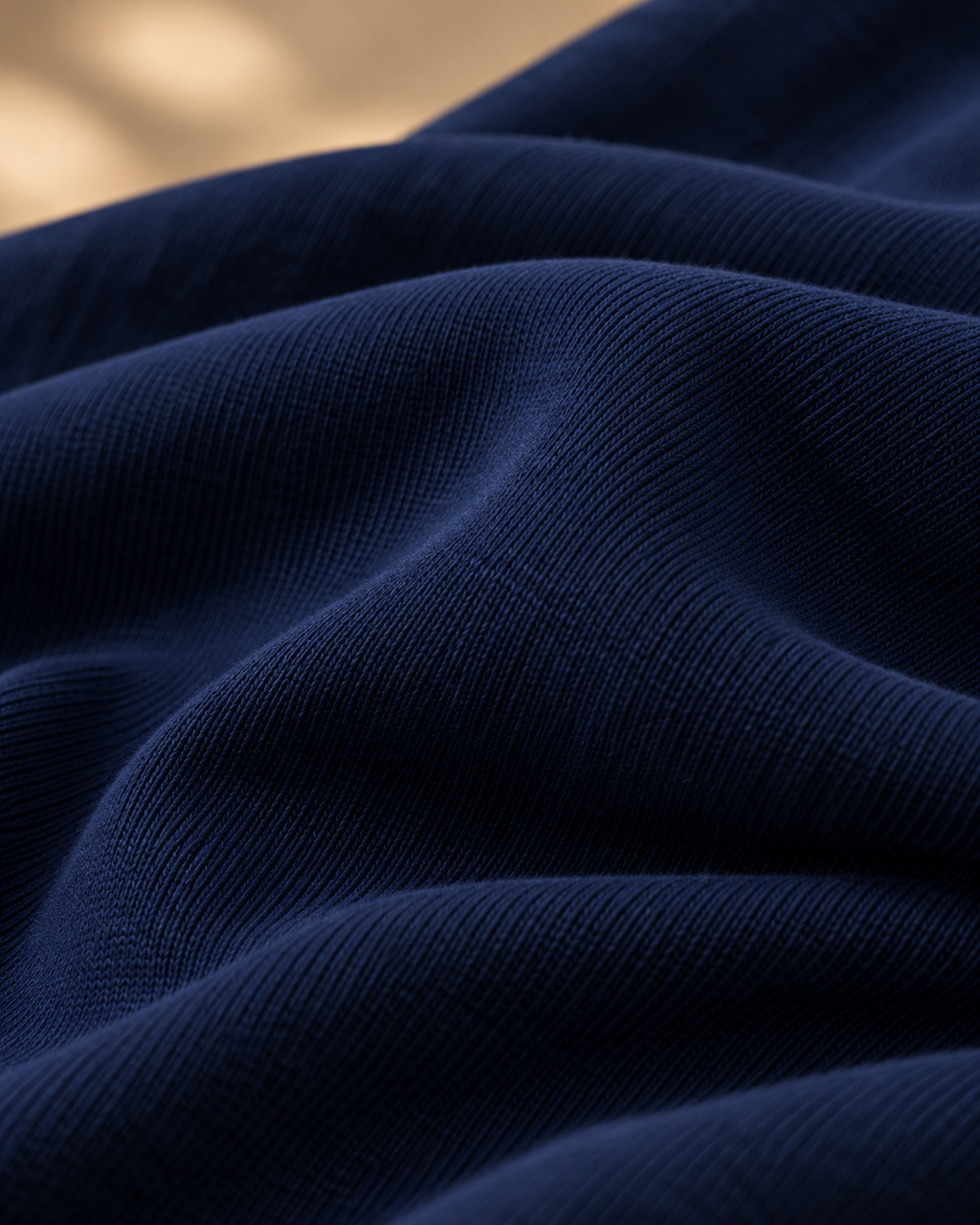 FUNTROOS Navy Blue Oversized T-Shirt | 240 GSM Cotton
